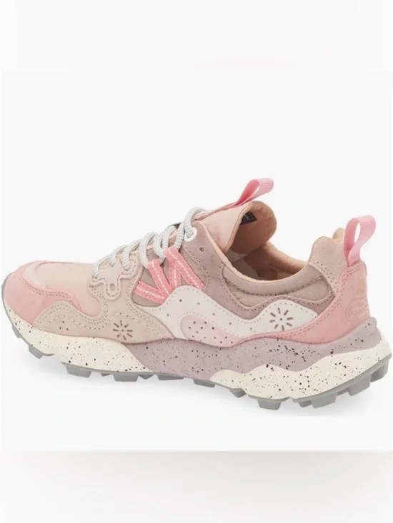 NWT Flower Mountain Yamano 3 Sneaker in Cipria Beige - Picture 3 of 16